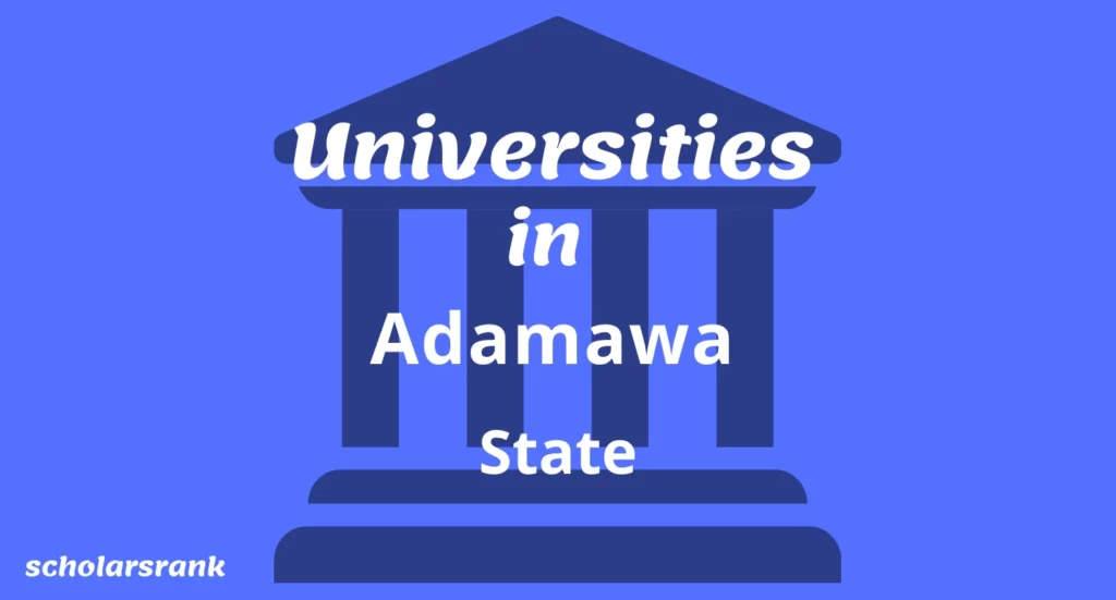 universities in Adamawa state