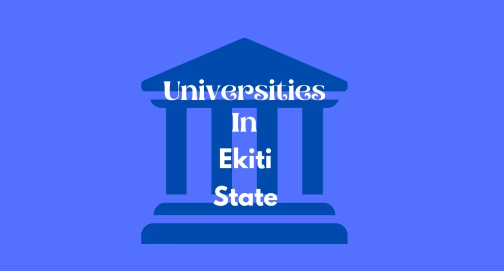 universities in Ekiti state