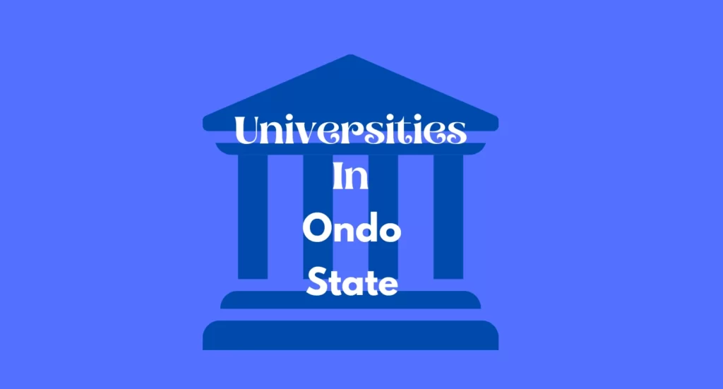 universities in Ondo state