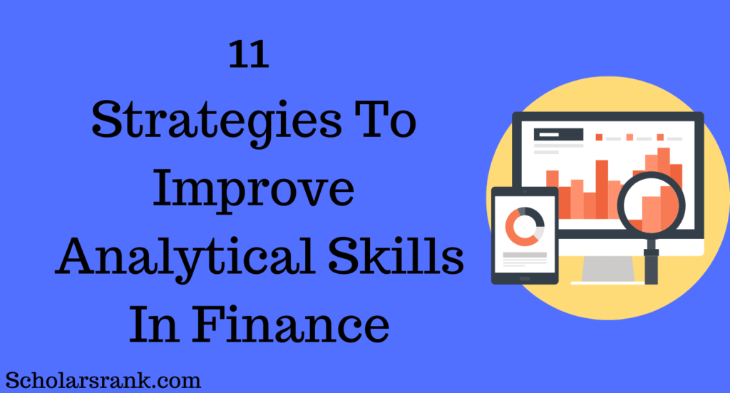 Improve Analytical Skills In Finance